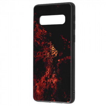 Husa telefon Samsung Galaxy S10 - Techsuit Glaze Series - Red Nebula - Img 4