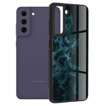 Husa telefon Samsung Galaxy S21 FE 5G - Techsuit Glaze Series - Blue Nebula