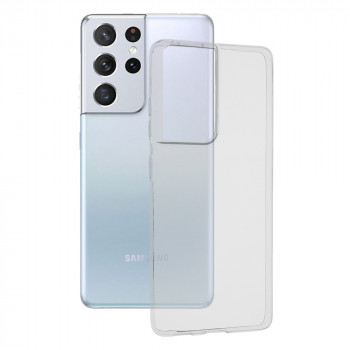 Husa telefon Samsung Galaxy S21 Ultra 5G - Techsuit Clear Silicone - Transparenta - Img 1