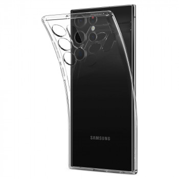 Husa telefon Samsung Galaxy S22 Ultra 5G - Spigen Liquid Crystal - Clear - Img 4