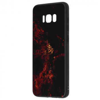 Husa telefon Samsung Galaxy S8 - Techsuit Glaze Series - Red Nebula - Img 2