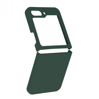 Husa telefon Samsung Galaxy Z Flip5 - Techsuit Soft Edge Silicone - Dark Green - Img 1