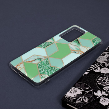 Husa telefon Xiaomi 11T / 11T Pro - Techsuit Marble Series - Green Hex - Img 4