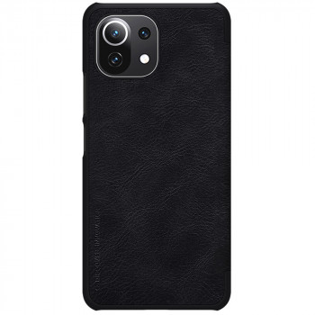 Husa telefon Xiaomi Mi 11 Lite / Mi 11 Lite 5G / 11 Lite 5G NE - Nillkin QIN Leather Case - Black