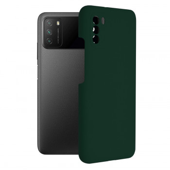 Husa telefon Xiaomi Poco M3 - Techsuit Soft Edge Silicone - Dark Green - Img 1