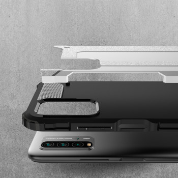 Husa telefon Xiaomi Redmi 9T / Redmi 9 Power - Techsuit Hybrid Armor - Black - Img 3