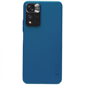 Husa telefon Xiaomi Redmi Note 11 Pro+ 5G - Nillkin Super Frosted Shield - Blue - Img 2