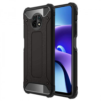 Husa telefon Xiaomi Redmi Note 9T 5G - Techsuit Hybrid Armor - Black - Img 1