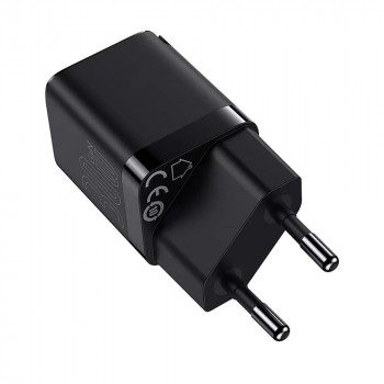 Incarcator Priza Type-C PD30W, 3A - Baseus GaN3 (CCGN010101) - Black - Img 3