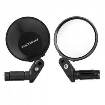 Oglinda pentru Bicicleta - RockBros 360 Adjustable Angle (FK-272) - Black - Img 2