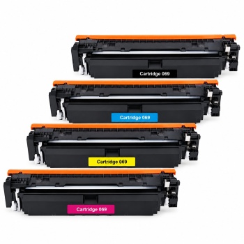 Pachet 4 cartus imprimanta Canon CRG-069. compatibile, toner laser CRG069, black, cyan, magenta, yellow ( 5094C002 + 5093C002 + 5092C002 + 5091C002 )