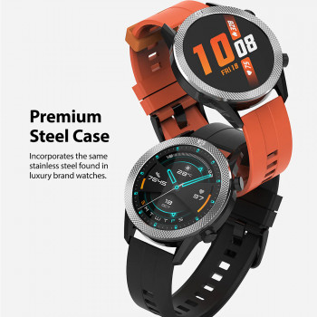 Rama pentru Huawei Watch GT 2 46mm - Ringke Bezel Styling - Silver - Img 2