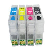 SET cartuse reincarcabile pt EPSON 16 16-XL autoresetabile T1631 T1632 T1633 T1634 Epson REFILABILE 16XL BK+C+M+Y T-1631 1632 1633 1634 - Img 2