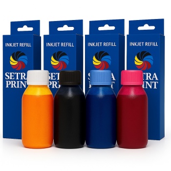 SET cerneala pigment pentru cartusele HP940 HP-940XL - 4 X 100 ML
