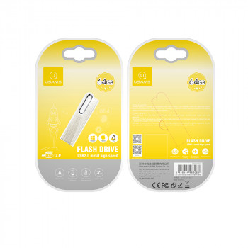 Stick de Memorie USB 64GB - USAMS High Speed (US-ZB099) - Silver - Img 3