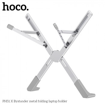 Suport pentru Laptop, max. 15.6" - Hoco X Bystander (PH51) - Metal Gray - Img 3