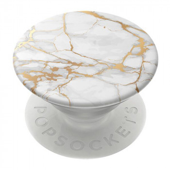 Suport pentru telefon - Popsockets PopGrip - Gold Lutz Marble - Img 1