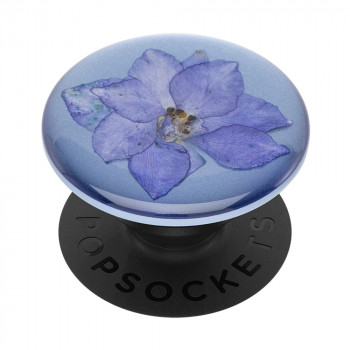 Suport pentru telefon - Popsockets PopGrip - Pressed Flower Larkspur Purple