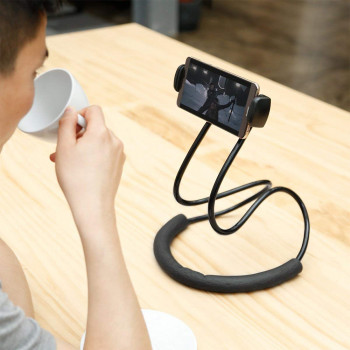 Suport pentru Telefon / Tableta - Yesido Multipurpose Features (C80) - Black - Img 4