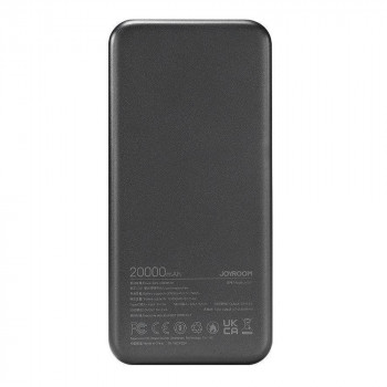 Baterie Externa 2x USB, Type-C, Micro-USB, 12W, 20000mAh - JoyRoom Dazzling Series (JR-T017) - Black - Img 4