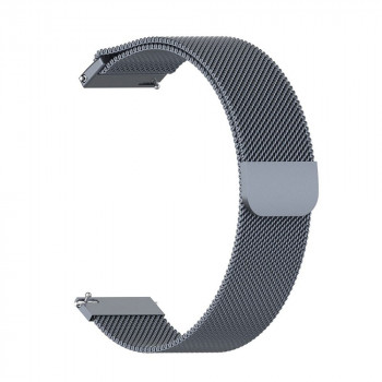 Curea pentru Samsung Galaxy Watch 4/5/Active 2, Huawei Watch GT 3 (42mm)/GT 3 Pro (43mm) - Techsuit Watchband 20mm (W009) - Blue - Img 1