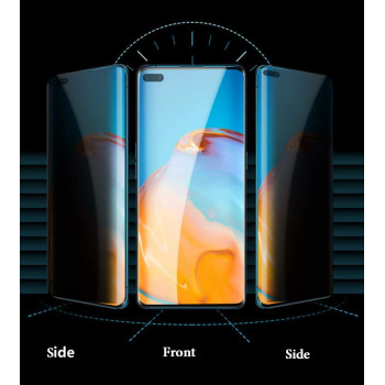 Folie protectie telefon Huawei Mate 40 Pro - Lito 3D UV Glass - Privacy - Img 4