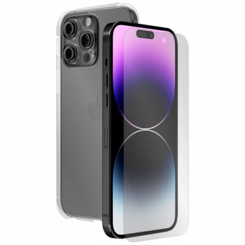 Folie protectie telefon iPhone 14 Pro Max - Alien Surface Screen+Edges+Back - Transparent