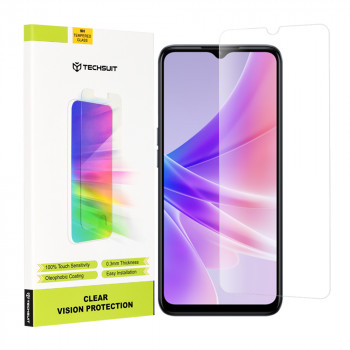 Folie protectie telefon Oppo A77 / Realme C31 / Realme C35 / Realme Narzo 50A Prime - Techsuit Clear Vision Glass - Transparent