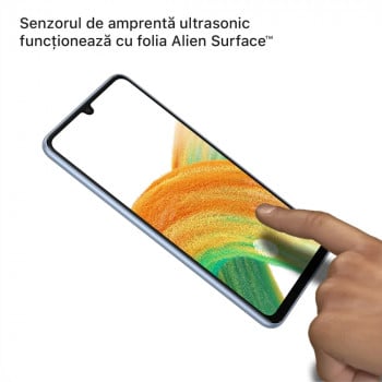 Folie protectie telefon Samsung Galaxy A33 5G - Alien Surface Screen+Edges+Back - Transparent - Img 4