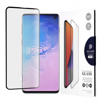 Folie protectie telefon Samsung Galaxy S10 - Dux Ducis Tempered Glass - Black