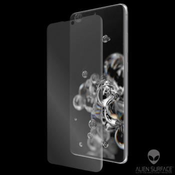 Folie protectie telefon Samsung Galaxy S20 Ultra / S20 Ultra 5G - Alien Surface Screen Case Friendly - Transparent - Img 2