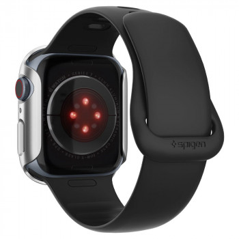 Husa pentru Apple Watch 7 45mm - Spigen Thin Fit - Graphite - Img 2