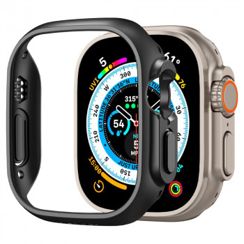 Husa pentru Apple Watch Ultra (49mm) - Spigen Thin Fit - Black