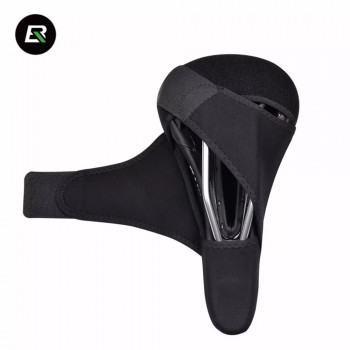 Husa pentru Saua Bicicletei 26x15x2.5cm - RockBros (LF047-S) - Black - Img 4
