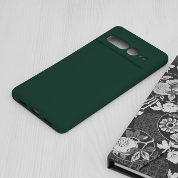 Husa telefon Google Pixel 7 Pro - Techsuit Soft Edge Silicone - Dark Green - Img 3