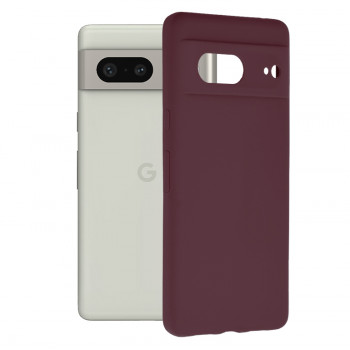 Husa telefon Google Pixel 7 - Techsuit Soft Edge Silicone - Plum Violet