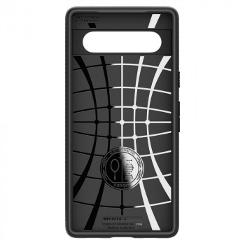 Husa telefon Google Pixel 7a - Spigen Liquid Air - Matte Black - Img 4