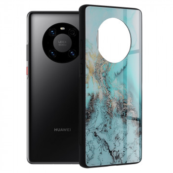 Husa telefon Huawei Mate 40 Pro - Techsuit Glaze Series - Blue Ocean