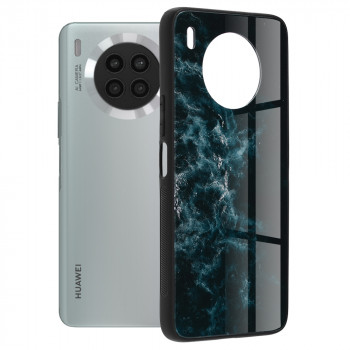 Husa telefon Huawei nova 8i - Techsuit Glaze Series - Blue Nebula