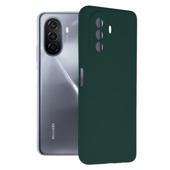 Husa telefon Huawei nova Y70 - Techsuit Soft Edge Silicone - Dark Green - Img 1