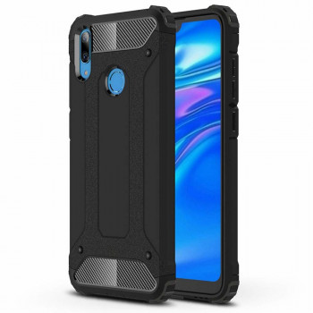 Husa telefon Huawei Y7 2019 / Y7 Pro 2019 / Y7 Prime 2019 - Techsuit Hybrid Armor - Black - Img 1