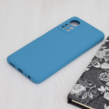 Husa telefon Infinix Hot 11s NFC - Techsuit Soft Edge Silicone - Denim Blue - Img 3