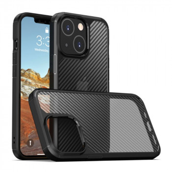 Husa telefon iPhone 13 - Techsuit Carbon Fuse - Black