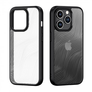 Husa telefon iPhone 15 Pro - Dux Ducis Aimo Series - Black - Img 2