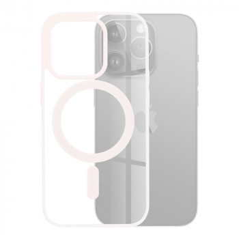 Husa telefon iPhone 15 Pro - Techsuit MagSafe Pro - Nude Pink