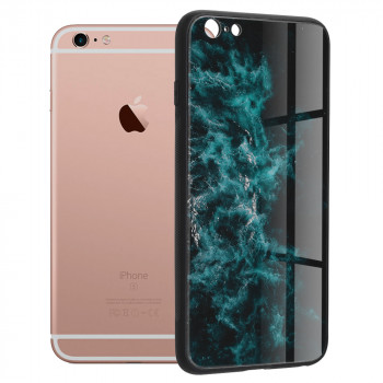 Husa telefon iPhone 6 / 6S - Techsuit Glaze Series - Blue Nebula