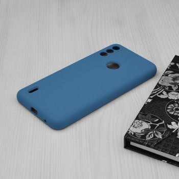 Husa telefon Motorola Moto E7 Power / Moto E7i Power - Techsuit Soft Edge Silicone - Denim Blue - Img 4