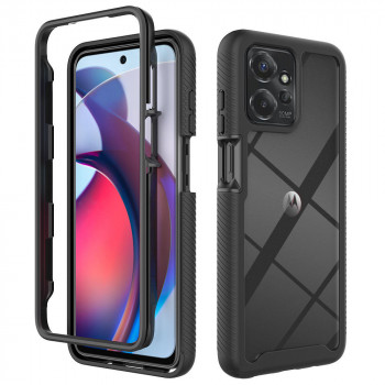 Husa telefon Motorola Moto G Power 5G + Folie - Techsuit Defense360 Pro - Black