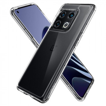 Husa telefon OnePlus 10 Pro - Spigen Ultra Hybrid - Crystal Clear - Img 3