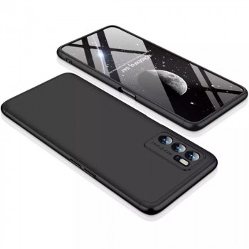 Husa telefon Oppo A16 / A16s / A54s + Folie - GKK 360 - Black - Img 3